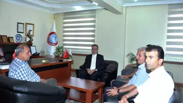 Rektör Saylam'dan Kırşehir Ticaret Borsası'na Ziyaret