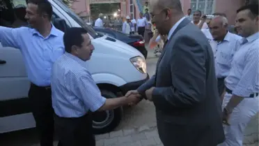 Vali Balkanlıoğlu Dişli Dayanışma ve Yardımlaşma Derneğinin İftar Yemeğine Katıldı