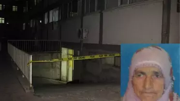 Hastanenin Üçüncü Katından Düşen Yaşlı Kadın Öldü