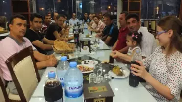 Hatay BJK'dan Futbol Takımına İftar Yemeği