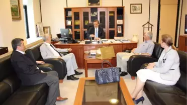 İGM Başkanı Akdemir'den Burkay'a Hayırlı Olsun Ziyareti