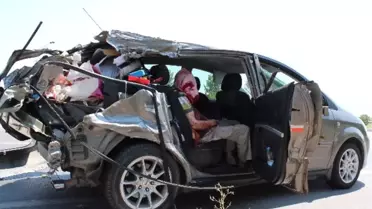 Manisa'da Trafik Kazası: 1 Ölü, 4 Yaralı