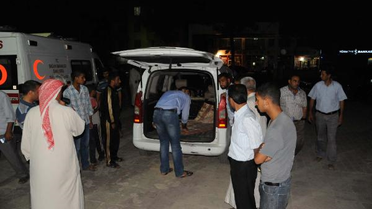 Akçakale'nin Karşısında Suriye'de Çatışma