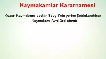 Kaymakamlar Kararnamesi