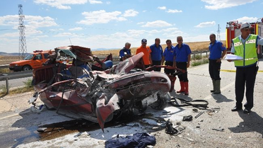 Kırıkkale'de Trafik Kazası: 5 Ölü, 2 Yaralı