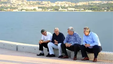 Başkan Karaosmanoğlu Sahil Bandını İnceledi