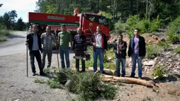 Gümüşhane'de Ökse Otu ile Mücadele