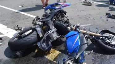 Kocaeli'de Motosiklet Bariyerlere Çarptı: 1 Ölü, 1 Yaralı