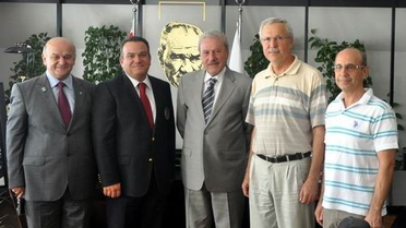 Rotary Kulübü Başkan Okay'ı Ziyaret Etti