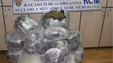 Afyonkarahisar'da 60 Kilogram Esrar Ele Geçirildi
