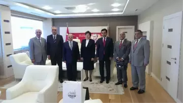 Kırşehir Heyeti, Danıştay Başkanı Güngör'ü Ziyaret Etti