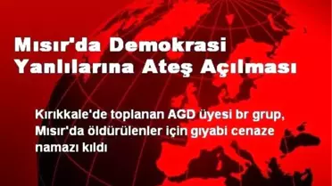 Mısır'da Demokrasi Yanlılarına Ateş Açılması