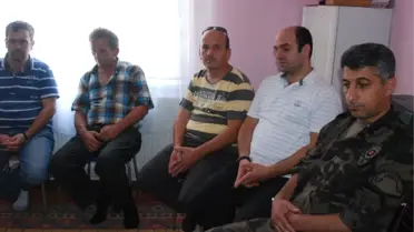 Şehit Polisin Evinde Yas