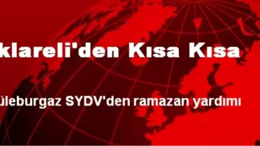 Kırklareli'den Kısa Kısa