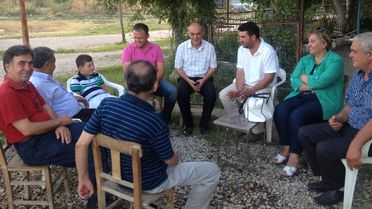 CHP'li Baydar Yenipazar ve Karpuzlu'yu Ziyaret Etti