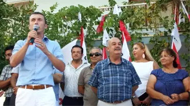 Didim'de Kamacı'dan Miting Gibi Adaylık Açıklamas*