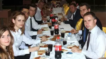 Saruhanlı Anadolubank İftar Yemeği Verdi