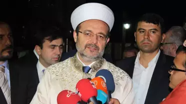 Mehmet Görmez'in 'Kadir Gecesi' Mesajı