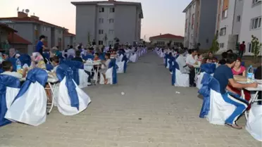 Mahalle İftarları Aybey Mahallesi'nde Devam Etti