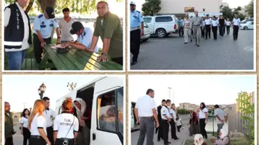 Avanos'ta Dilencilere Yönelik Operasyon Düzenlendi
