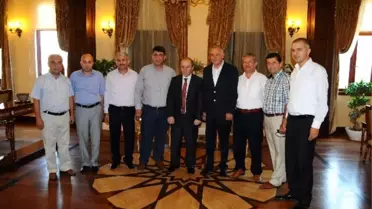 Turizm Esnafının Sıkıntılarını Vali Öztürk'e İlettiler