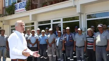 Başkan Zolan, Belediye Personeliyle Bayramlaştı