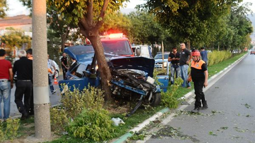 Bursa'da Trafik Kazası: 2 Ağır Yaralı