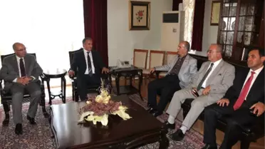 Vali Harput'tan Büyükşehir'e Veda Ziyareti