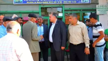 AK Parti Milletvekili Yılmaz, Karaçoban'da Gezi ve İncelemelerde Bulundu
