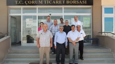Tarım Komisyonu'ndan Ticaret Borsası'na Ziyaret