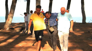 Gölde Kaybolduğunu Sandığı Oğlu Bulununca, Böyle Sarıldı