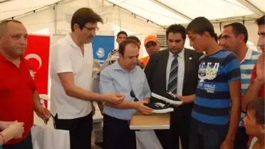 UNICEF 'ten Suriyeli 5 Bin Çocuğa Ayakkabı