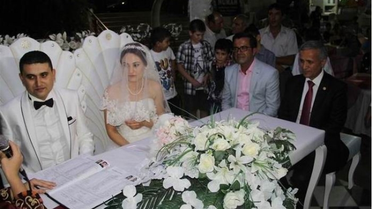 Yurttaş, Salihli'de Nikah Şahidi Oldu
