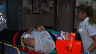 Adıyaman'da, Otomobil ile Motosiklet Çarpıştı: 1 Yaralı