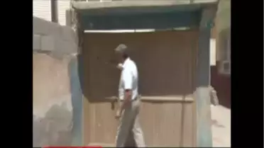 Roket Mermisi Evin Banyo Dolabına Saplandı