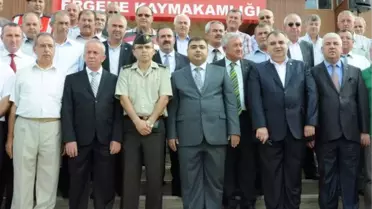 Yeni Göreve Başlayan Kaymakam İçin Kurban Kesildi