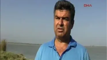 Mersin Mavi Yengeç Dolu Gölde Yarıştılar