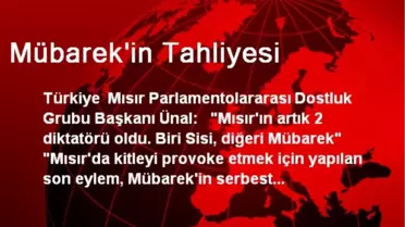 Mübarek'in Tahliyesi