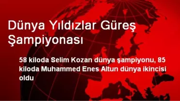 Güreş'te Selim Kozan Dünya Şampiyonu Oldu