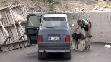 MHP Binasında Şüpheli Otomobil