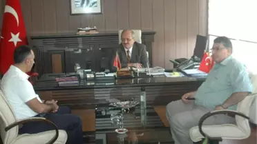 Gebze Kaymakamı Arslan'a 'Hoşgeldin' Ziyareti