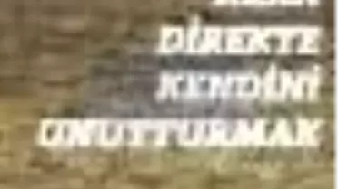 Arka Direkte Kendini Unutturmak Kitabı