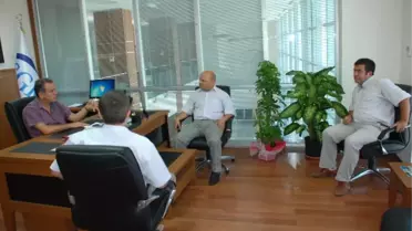 Didim'de Kurum Müdürlerinden Sgk Müdürüne Hayırlı Olsun Ziyareti