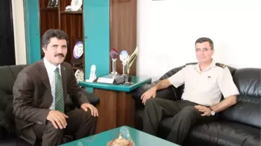 Tuğgeneral Göktan'dan Başkan Çakır'a Ziyaret