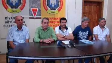 Diyarbakır Büyükşehir Belediyesporlu Futbolculardan, Volkan Şen'e Destek