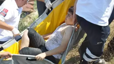 Boğulma Tehlikesi Geçiren Çocuğu Dayısı Çıkardı
