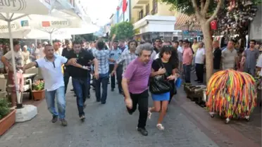Taklit Ürün Satan Esnafa Baskın Yapan Avukatı Linçten Çevik Kuvvet Kurtardı