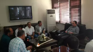 BATSO Başkanı Demir, Başkanvekili Serhat Temel'i Ziyaret Etti