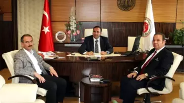 Kaymakam ve Belediye Başkanından Başsavcıya Ziyaret