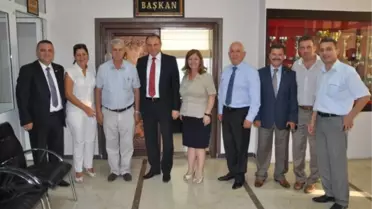 Başkan Dalgıç'tan Gazete Patronuna Kutlama
